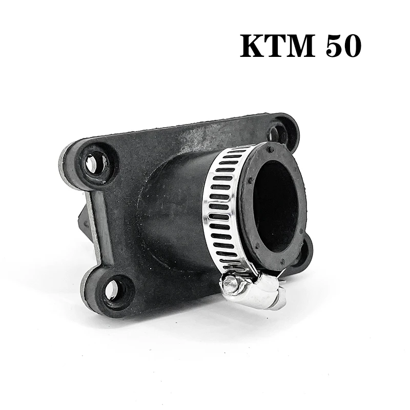 오토바이 고무 흡입 파이프 매니폴드 부트 수냉식 흡입구, KTM 50 SX 2002-2008 50SX 프로 시니어 더트바이크 엔듀로 모토크로스