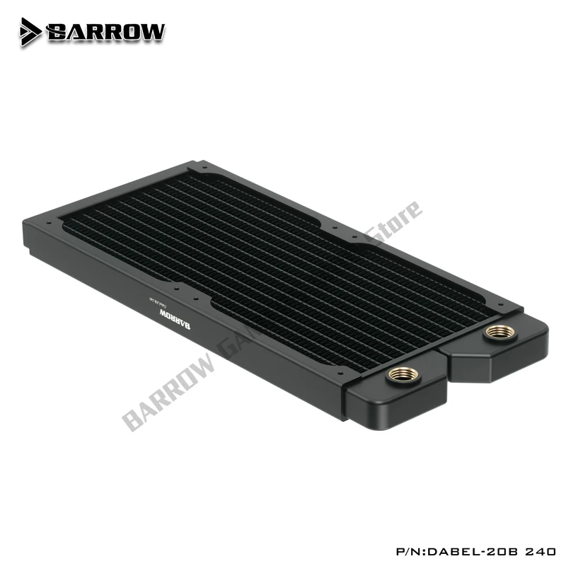 Permutador de Calor Líquido g1 do Computador da Descarga de Água do Radiador de Cobre da Espessura 20 mm para 12cm Ventiladores 240 360 mm - Imagem 5