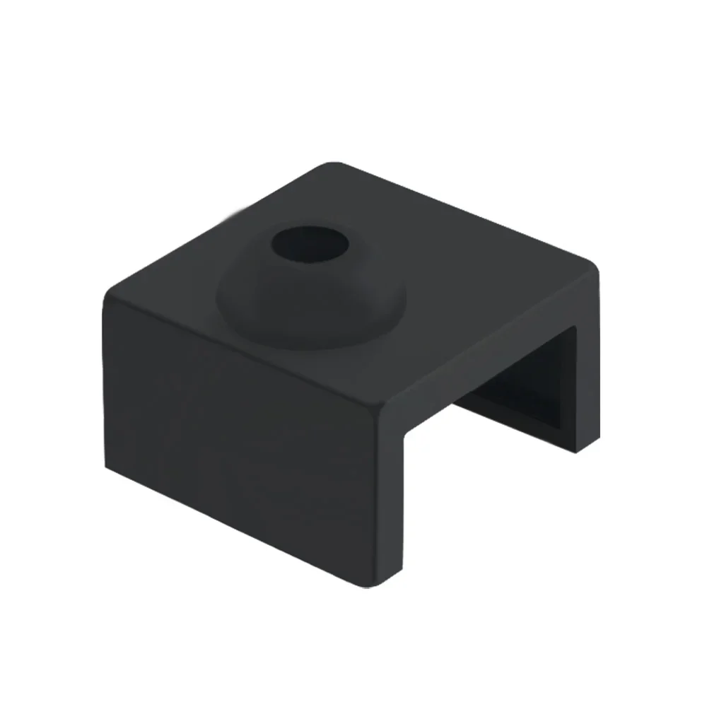 5Pcs 3D Printer MK7 MK8 MK9 Silicone Sock Heater Block Cover for Creality Ender 3/3 Pro/3 V2 Ender 5/5 Plus/5 Pro CR10 Series 3d printer heatsink