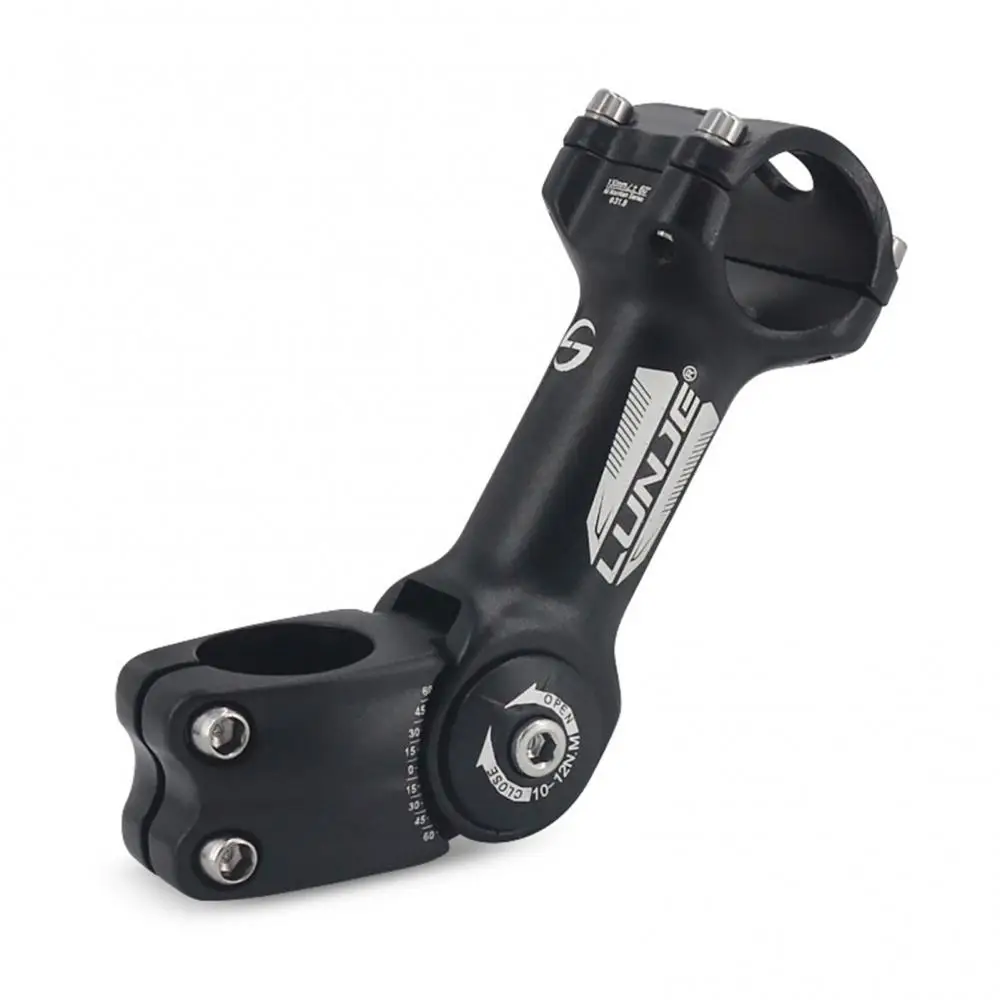 Potence De Vélo Oxford Réglable 25,4mm - Noire - Occasion (rouillée, Vis Abîmée)
