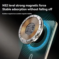 Магнитный внешний аккумулятор Lenovo Power Bank 500000 мАч, портативный беспроводной аккумулятор PD22.5W с быстрой зарядкой для Magsafe для iPhone Samsung — изображение 6