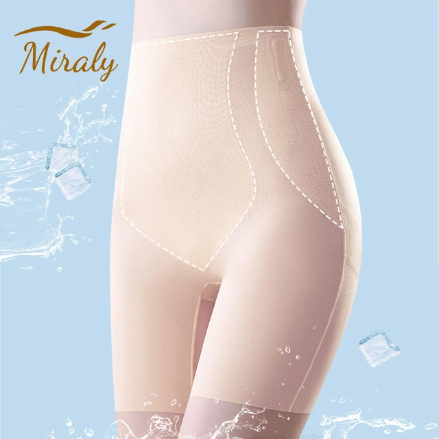 Seamless Ultra Thin Ice Silk Safety Shorts Shapewear Women High