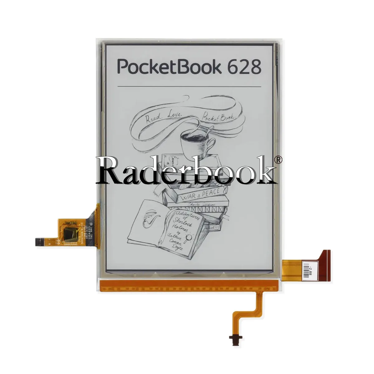 

New 6-inch dual-color backlit touch SDR6F0158B_V1.1 with backlight display for Pocketbook 628 Touch Lux 5 PB628 screen