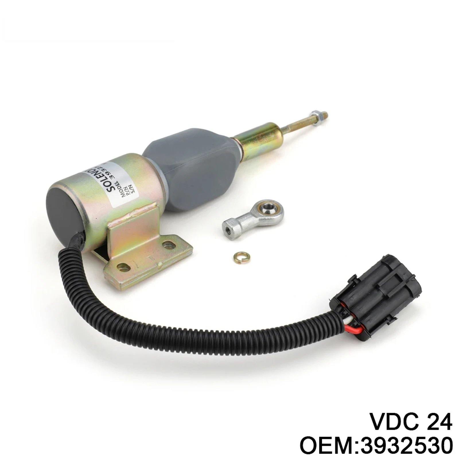 3932530 24V Motore Diesel Shut Off Elettrovalvola Sa-4756-24 Per Cummins 4Bt, 6Bt5. 9 Escavatore