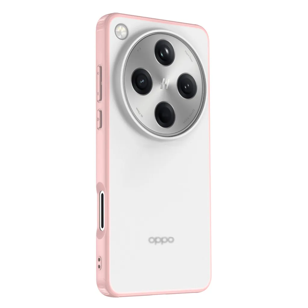 Enhanced Magnetic Shockproof Phone Case with Airbag Design - Matte Translucent Finish