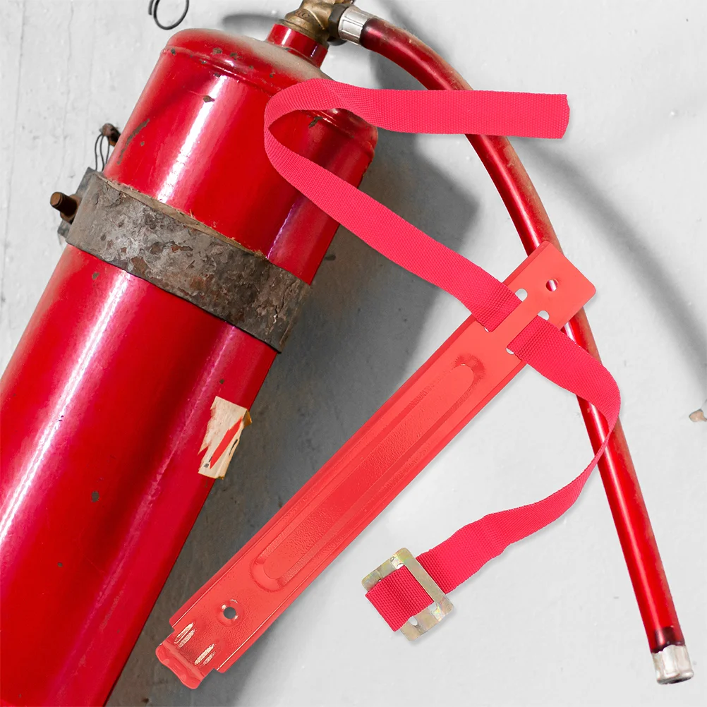 2pcs Heavy Duty Fire Extinguisher Wall Mount Bracket Iron Hook Hanger 2KG 3KG 4KG Universal Holder for Home