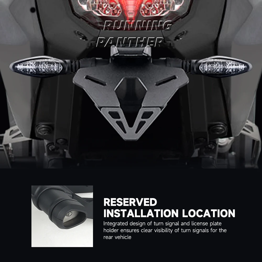 YAMAHA MT09 MT-09 mt09 새로운 오토바이 후면 짧은 테일 스톡 라이센스 플레이트 홀더 Tailstock 프레임 브래킷 키트