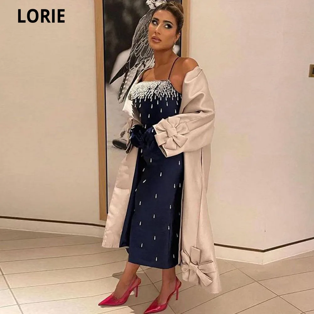 

Платья LORIE с юбкой-годе для выпускного вечера, платья с вырезом лодочкой и разрезом сбоку, украшенные кристаллами, платья для официальной вечеринки, платье для вечеринки из Саудовской Аравии