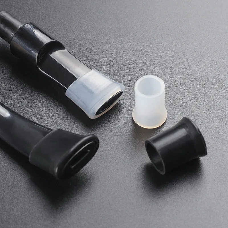 20pcs Food Grade Silicone Pipe Bits Durable Rubber Protective Mouthpiece Tip for Tobacco Pipe Stem smoking accessories tobacco pipe tobacco smoking accessories smoking pipe