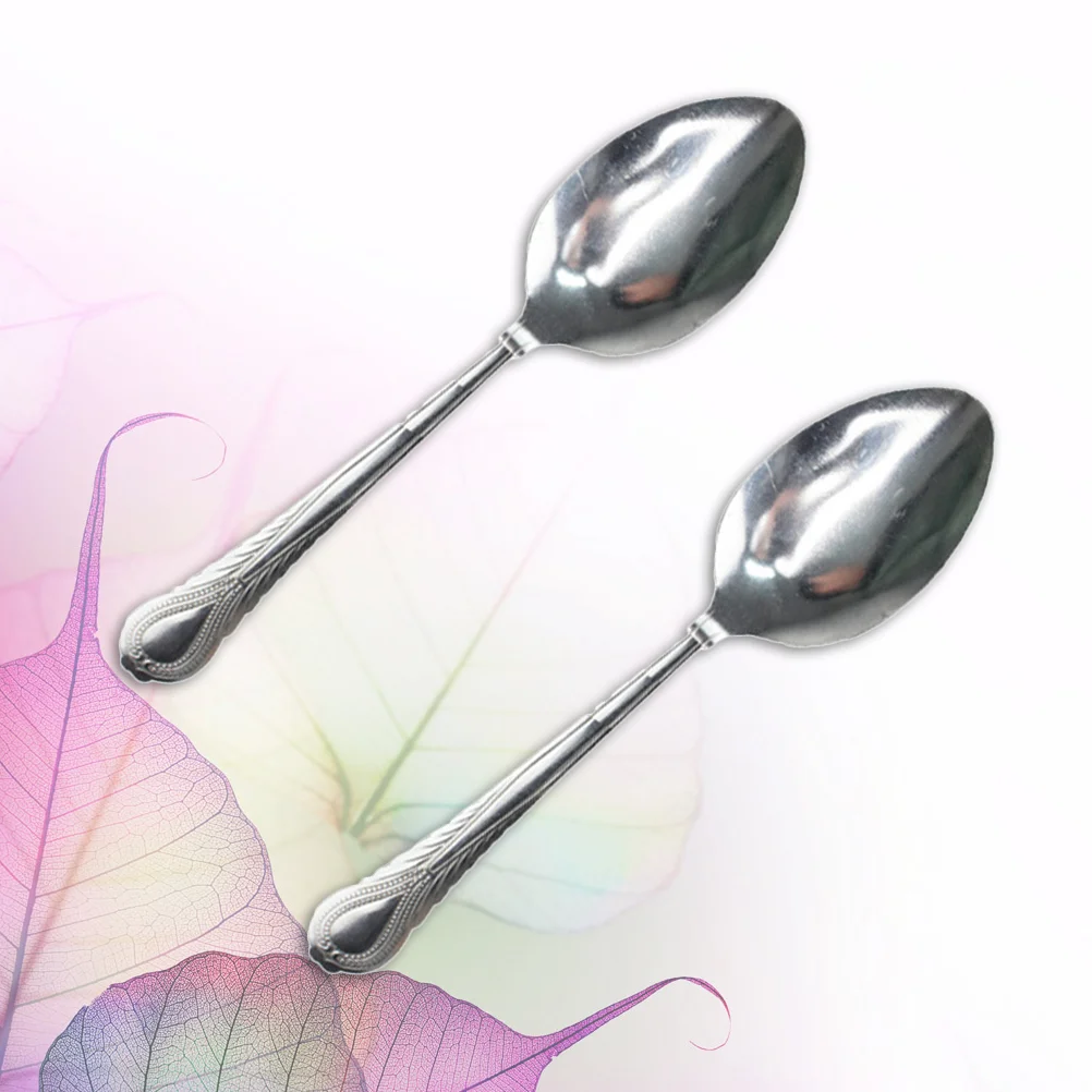 

Metal Bending Spoon Tricks Props: Effect Magics Gimmicks Magician Mind Prop 2pcs Novelty Funny Party Favor Gift