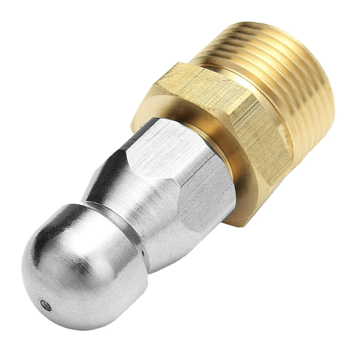 

M22 F14 Nozzle High Pressure Washer Jetter Sewer Drain Dredge Cleaner