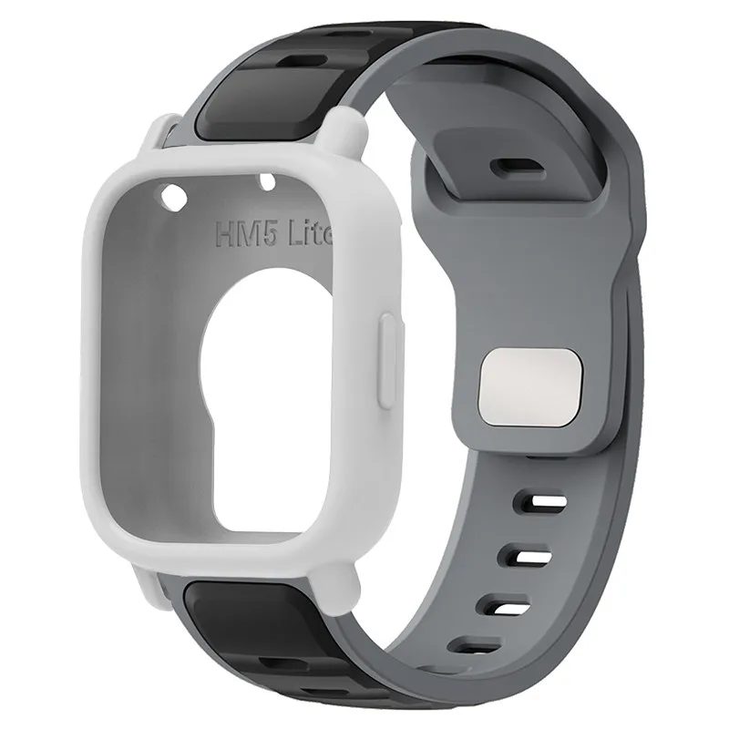 Silicone Sports Wristband with Strap