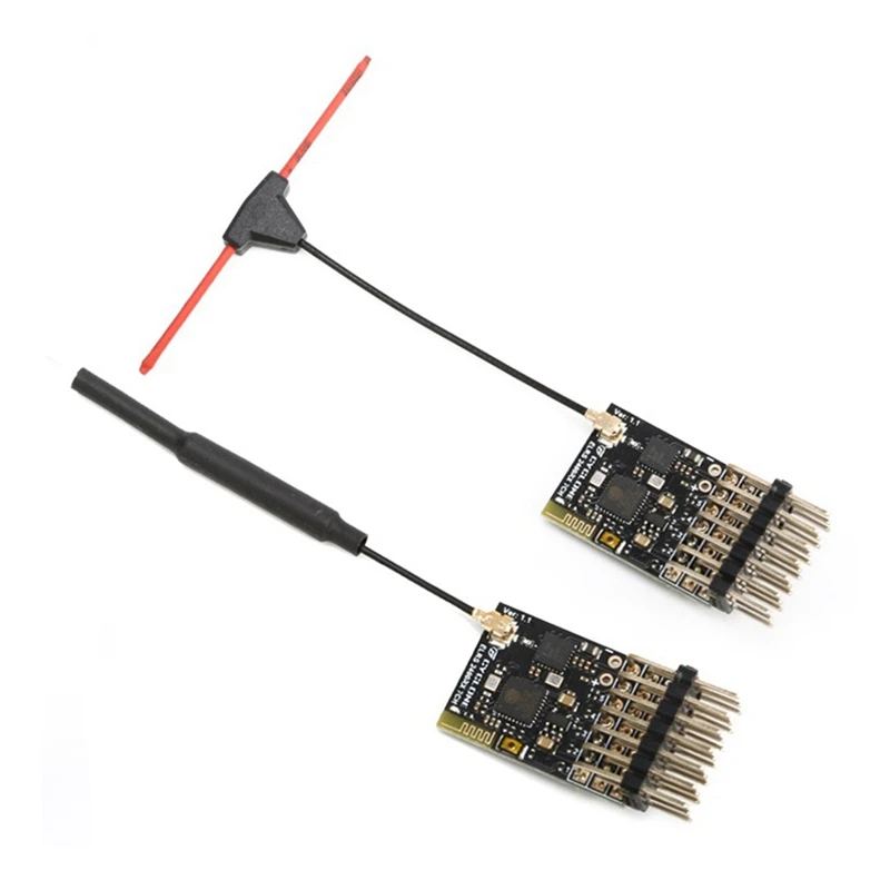 ELRS 2.4G 7CH PWM Receiver Expresslrs RX 2400RX PWM/CRSF Protocol For RC FPV Drone Fixed Wing Quadcopter