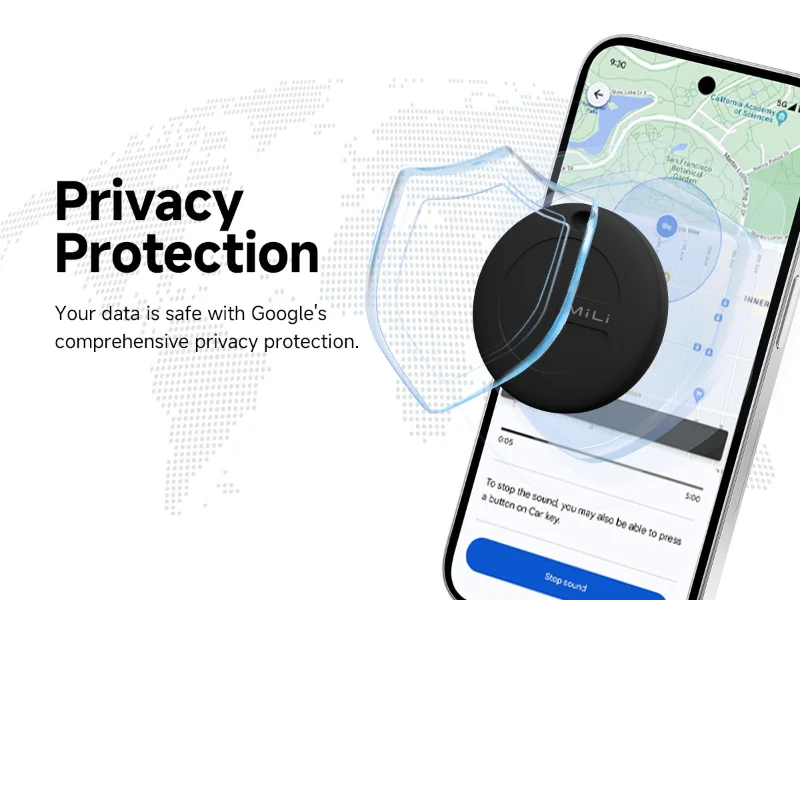 New Mili Mitag Go Smart Tracker For Android Item Finder And Locator Work With Bluetooth Google Find My Device Anti-lost Air Tag 4