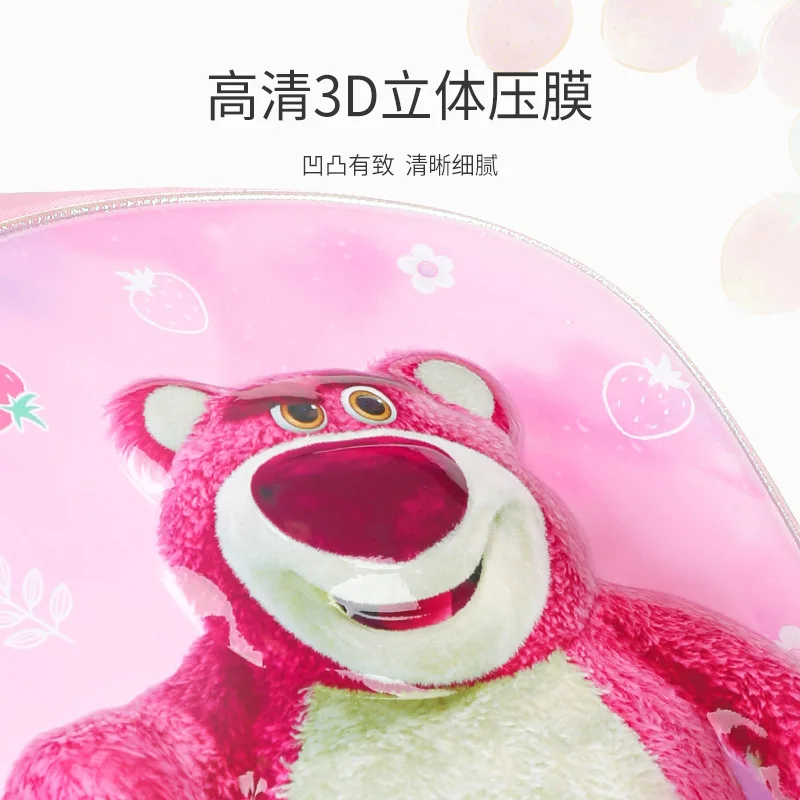 Disney New Losto School Bags For Girls Grade 1-3 Primary Student Shoulder Orthopedic Backpack Large Capacity Kids Gifts Mochilas