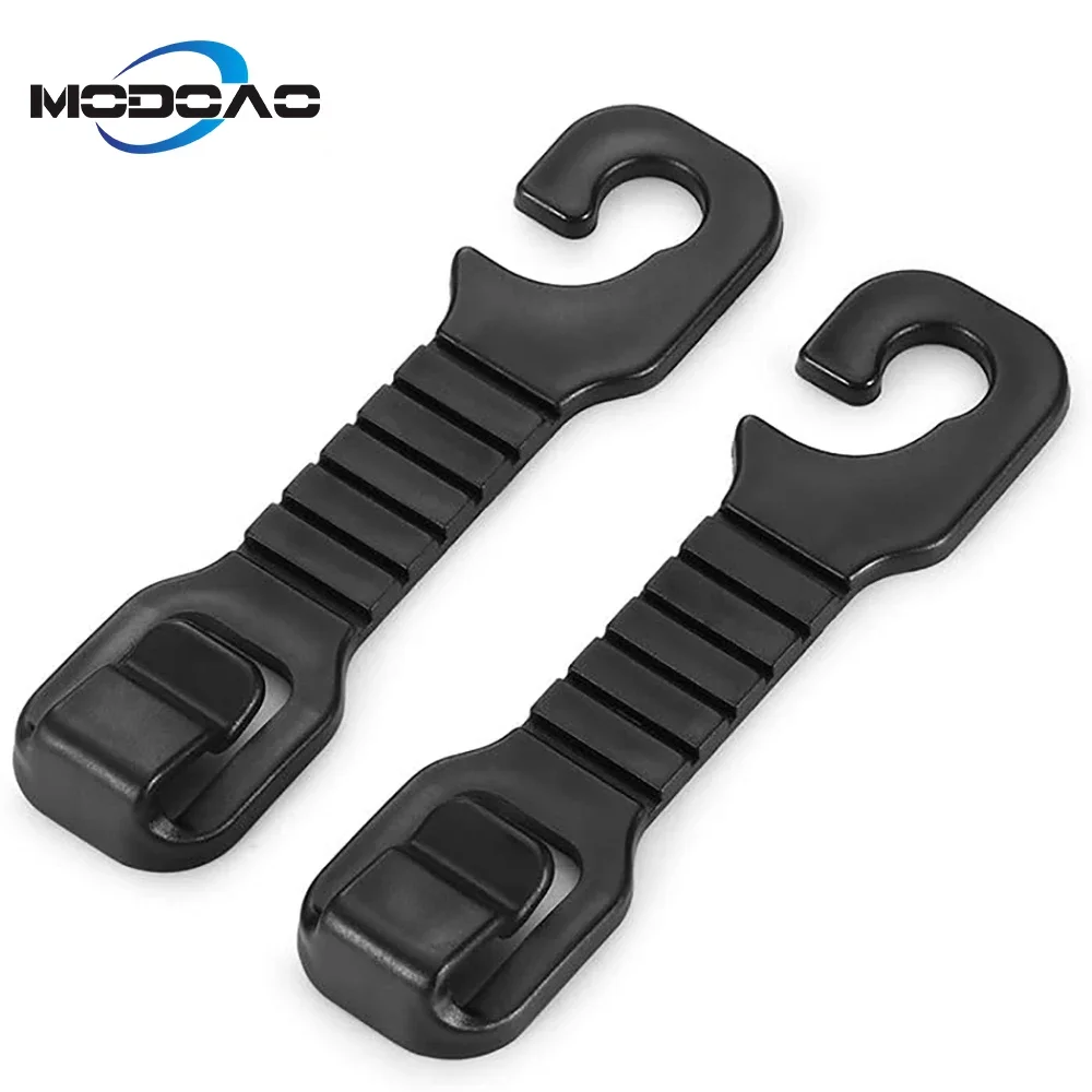 

2pcs Auto Car Seat Back Hooks Vehicle Headrest Hanger Holder Purse Bag Cloth Organizer Strong and Durable Backseat Headrest