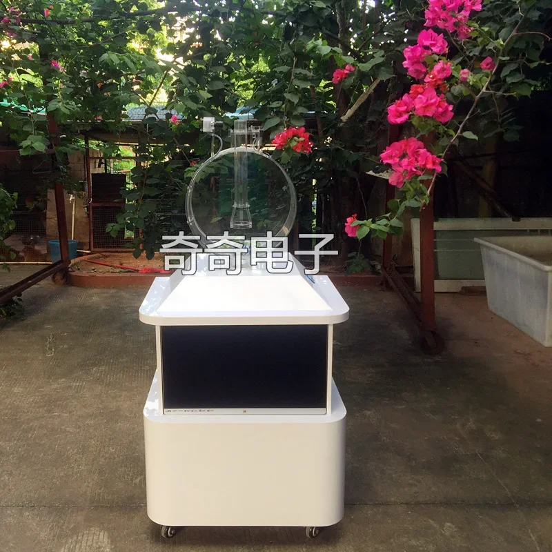 1P350V automatic lottery machine electronic lottery machine 10 balls table tennis ball shaker high definition display screen