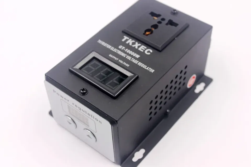 AC 220V 10000W SCR Electronic Tools Voltage Regulator Motor Speed Controller Dimming Dimmer Thermostat
