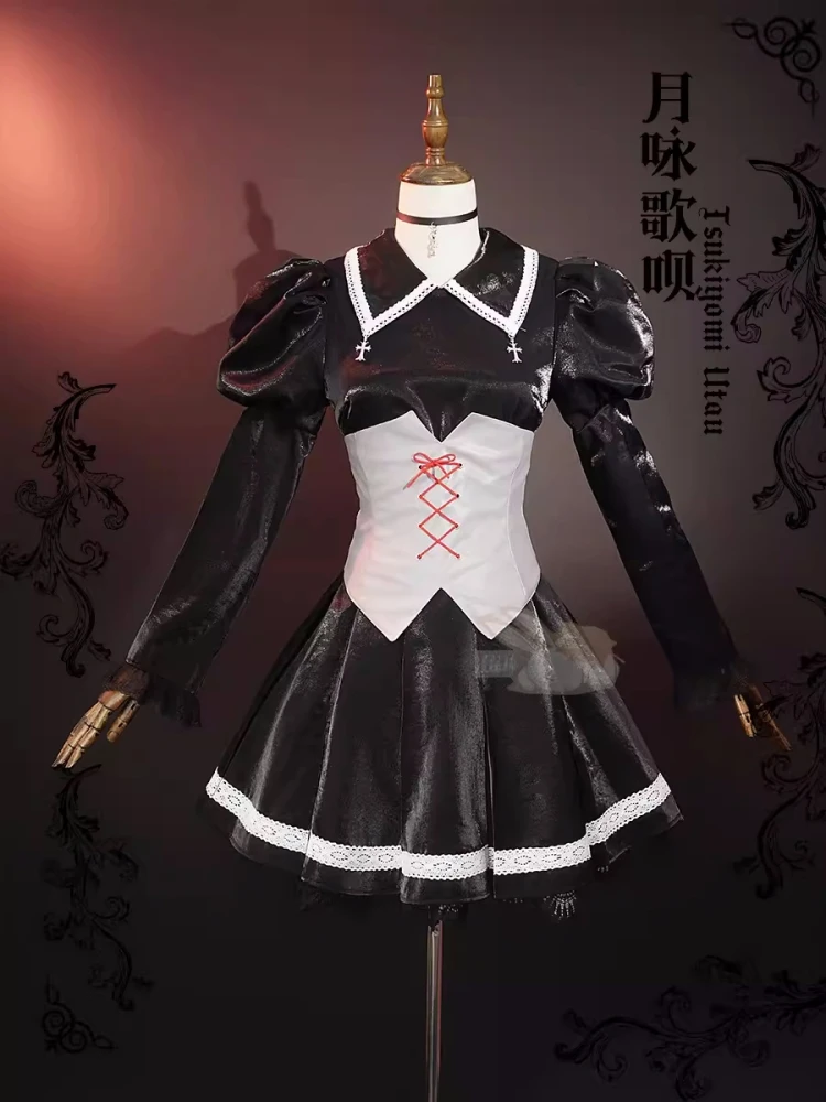 

Fashion Anime Shugo Chara Rose Tsukiyomi Utau Cosplay Costume Women Girls Dress Costumes Role Play Clothing Carnival Suit Stock