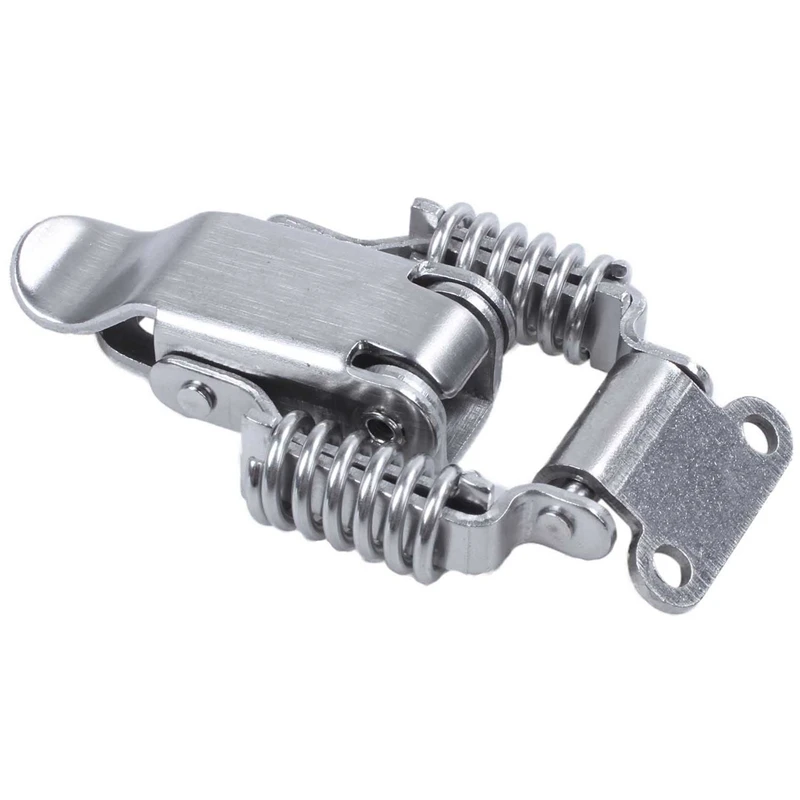 

20X Toolbox Draw Compression Spring Toggle Latch Catch Clamp Silver