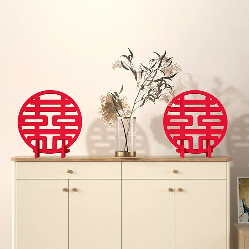 Traditionelle Zimmer Aufkleber Dekor Hochzeit Wand Aufkleber Liefert Xi Wort Aufkleber Wand Aufkleber Chinesische Hochzeit Dekoration – Detail 7