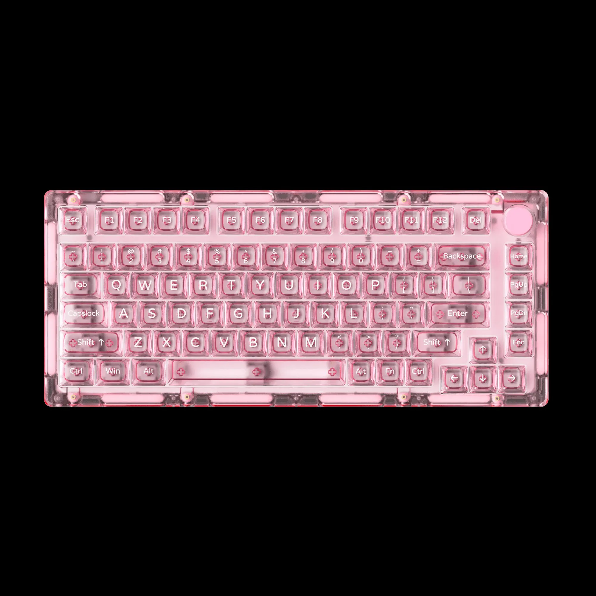 （美品）Monsgeek akko ice75 Akko crystal pro Akko MonsGeek ICE75 Purple | Akko V3 Crystal Pro Switches