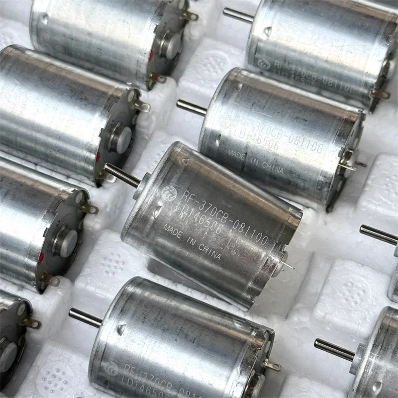RF-370CB-081100 12-24V 소형 브러시드 DC 전기 모터 3750RPM 24..