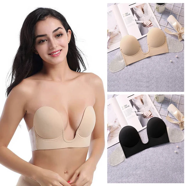 Sticky Bra Thicker Sponge Bra Pads Breast Push Up Enhancer