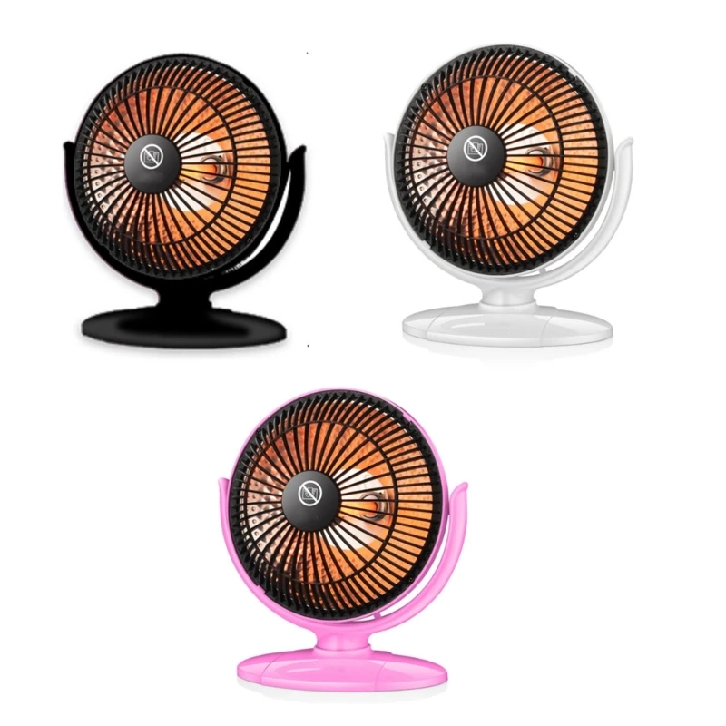 

220V Heater Portable Desktop Fan Heater Tube Heating Warm Air Blower Home Office Warmer for Dropship