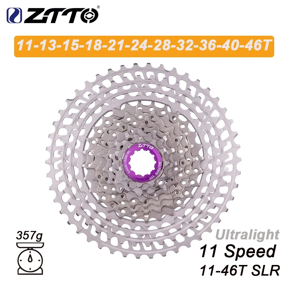 ZTTO Ultralight MTB Cassette 10s 11s 12s 13s 11-46T/11-50T/11-52T