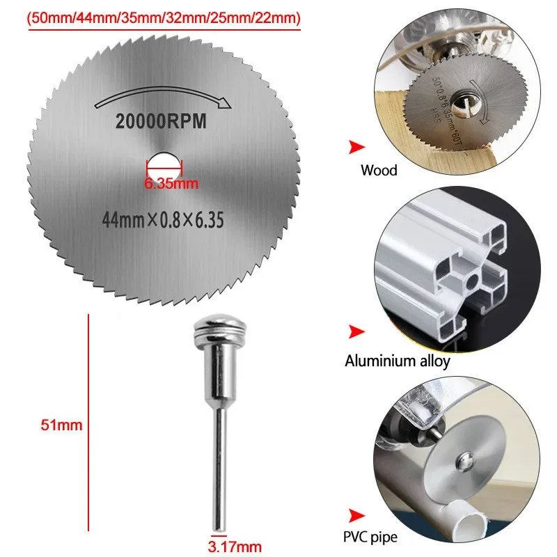 Metal Dremel Diamond Cutting Discs Saw Blade Grinding Woodworking
