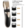 Professional Hair Clipper with Battery Power display Men's Barber Beard Trimmer Rechargeable Hair Cutting Machine Ceramic Blade 5