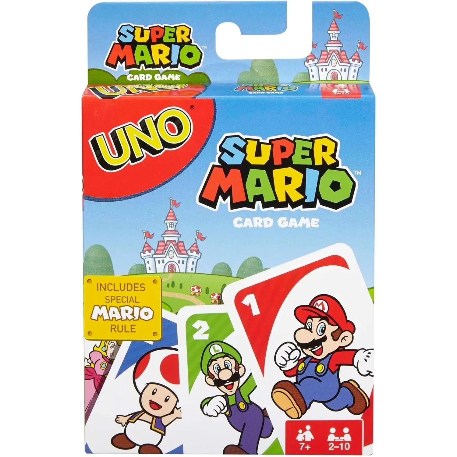 Original Mattel Uno Super Mario Card Game: A Must-Have Family Game for ...
