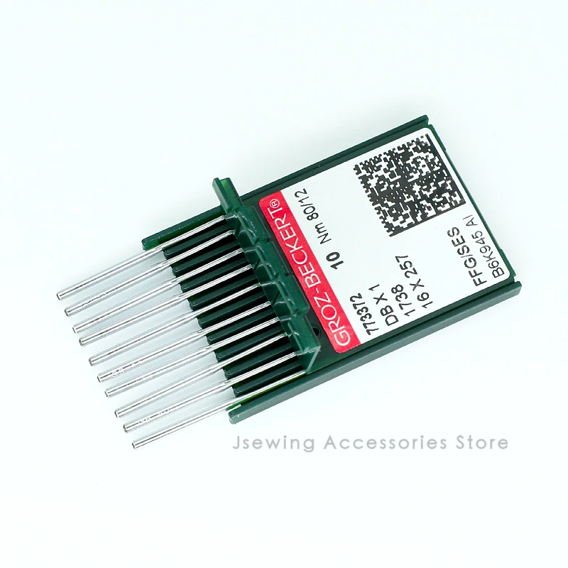 50 PCS DBX1 Groz-Beckert 재봉틀 바늘 산업용 Lockstitch 액세서리 DB * 1 16x257 뜨개질 JUKI BROTHER SINGER