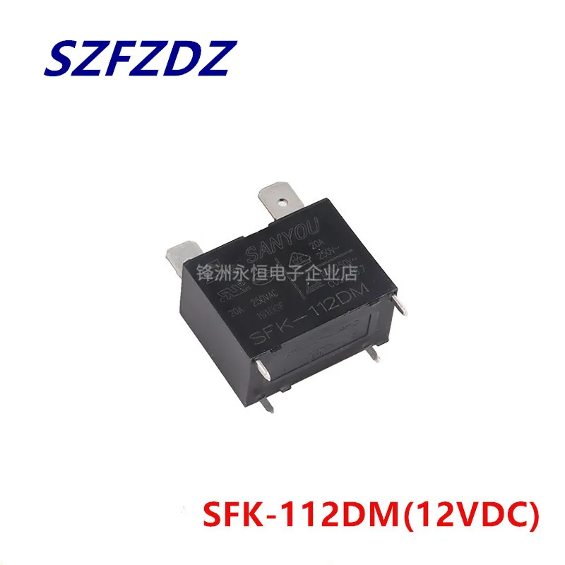 

10Pcs New Original SFK-112DM 12VDC Air Condition Relay 20A 250VAC Replaceable HF102F-12V G4A-1A-E-12VDC RF-SS-112DMF