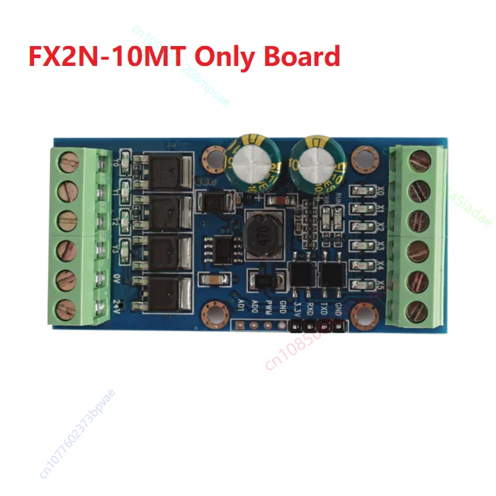 FX2N-10MT FX2N-6MR PLC 산업용 제어 보드(기본 프로그램 케이블 포함) 아날로그 입력 0-10V DINRail 설치 DC12-30V 전원 공급 장치