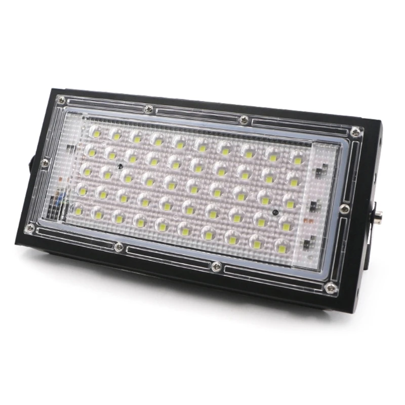 방수 야외 투광 조명 정원 50W LED 투광 조명 반사판 가로등