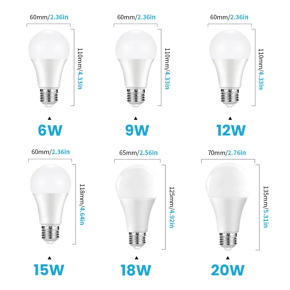 1pc Motion Sensor LED Bulb 4