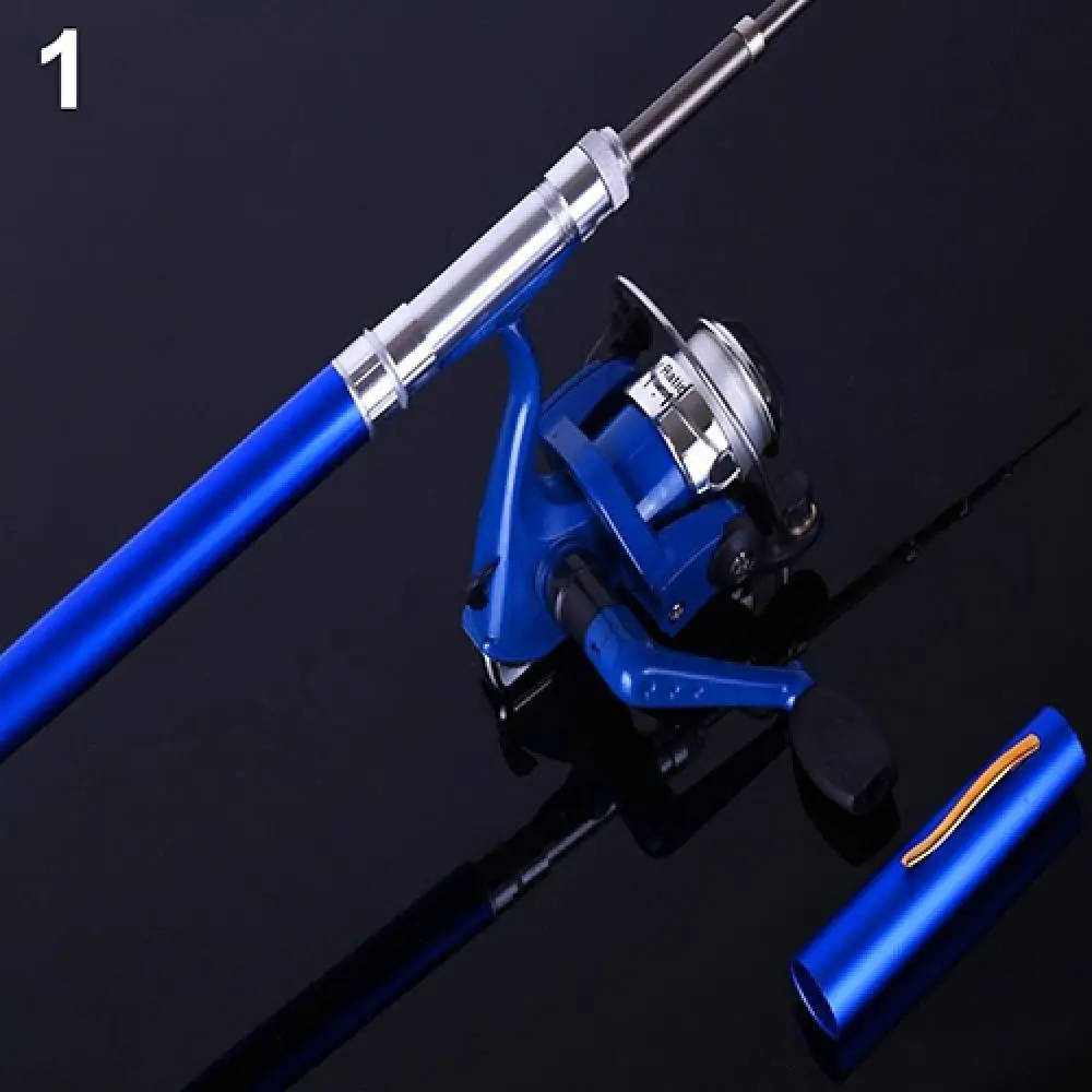 Feeder Rod Telescopic Mini Pen Shape Portable Pocket Fish Spinning