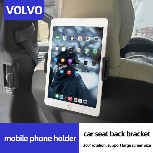 1 set For volvo xc60 xc90 s90 v90 s60 v60 v90CC v60CC Car Back Seat IPAD  Mobile Phone Holder Mount Accessories Parts 1 set For v - AliExpress