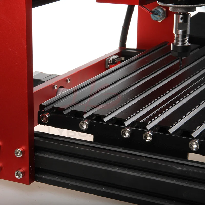 2030 Plus Offline-Steuerung Desktop CNC-Fräsmaschine mit Volllinearführung, Graviermaschine, Schneidegerät mit Laserunterstützung, 220V EU – Detail 10
