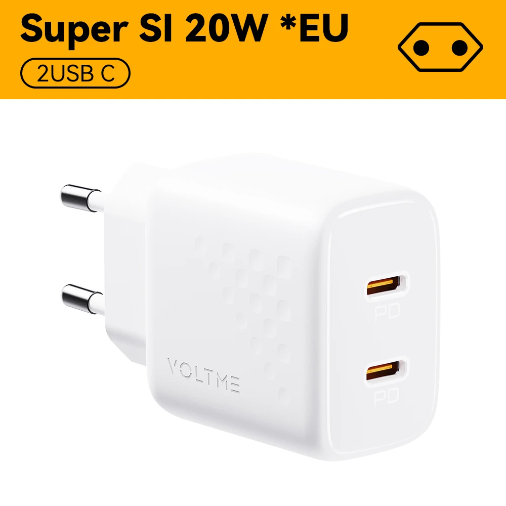 20W EU Plug White