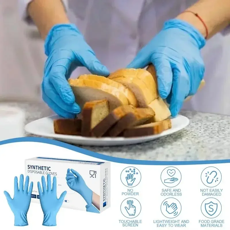 

Перчатки, латексные варежки, пищевые аксессуары, рабочая кухня, Парикмахерская, нитриловые одноразовые перчатки для выпечки тортов, красивые бытовые перчатки