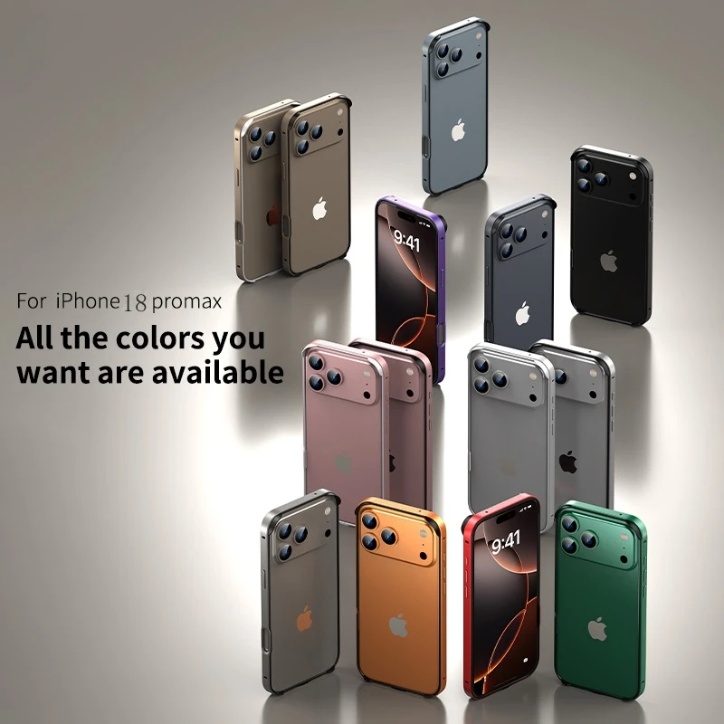 Sleek Metal Bumper Case with Enhanced Protection