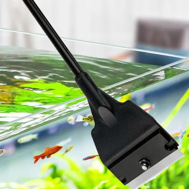 Light Weight Aquarium Algae Remover Scraper Blade Fish Tank Aquatic Water Plant Grass Cleaning Tools Cleaner Kit Accessories Light Weight Aquarium Algae Remover Scraper Blade Fish Tank Aquatic Water Plant Grass Cleaning Tools Cleaner Kit Accessories