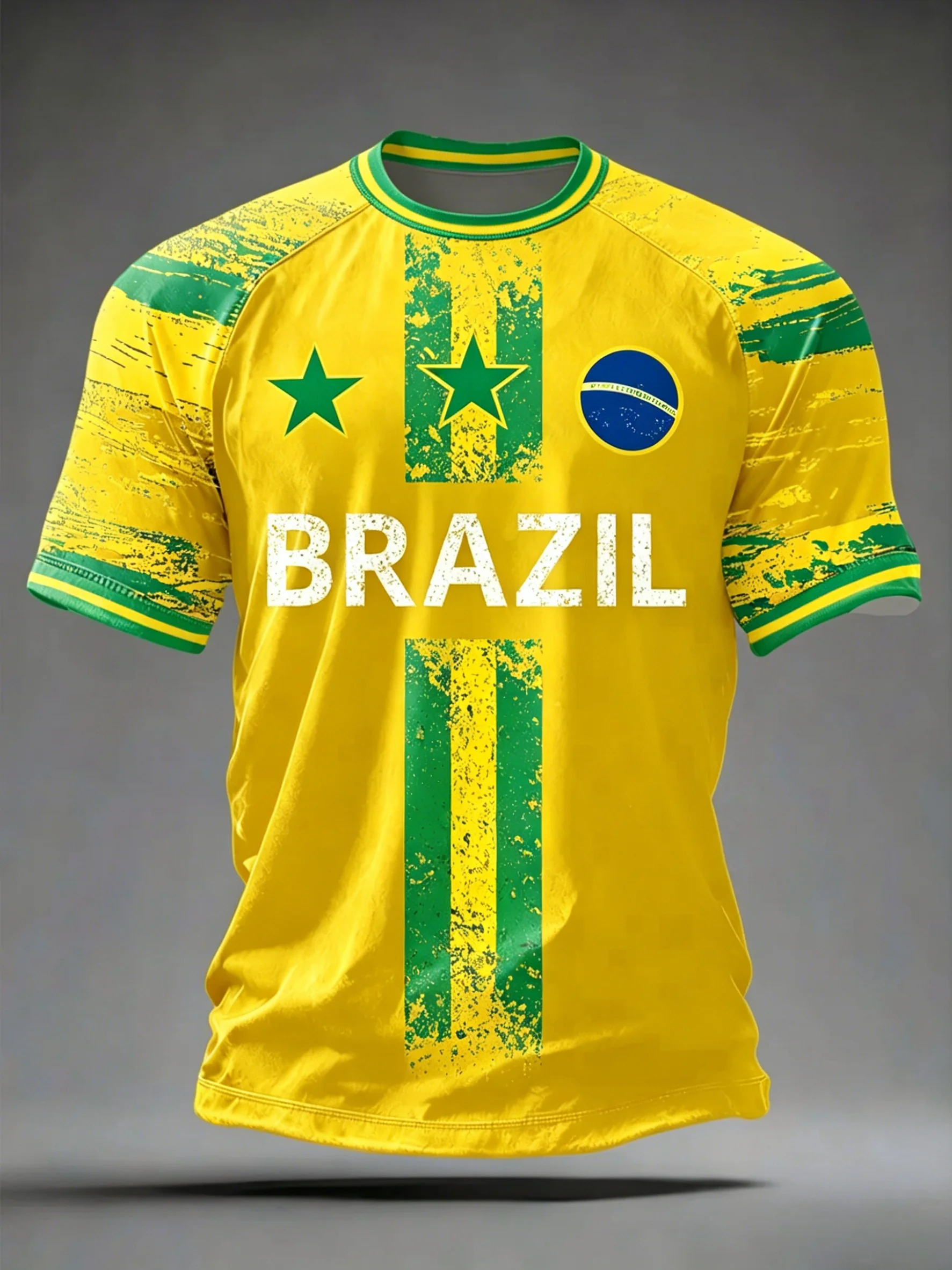 2026 Summer New Brazil Football Jerseys For Men Classic God Brazil Short Sleeve…