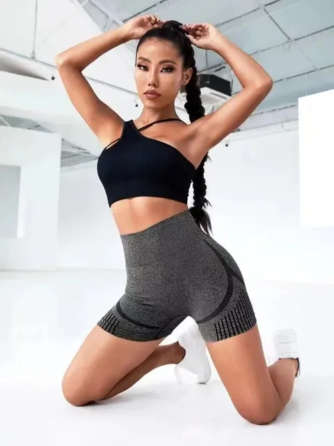 Women Yoga Shorts High Waist Workout Shorts Fitness Yoga Lift Butt Fitness  Ladies Yoga Gym Running Short Pants Sportswear - AliExpress
