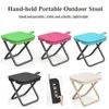 Outdoor Folding Chair Portable Pocket Handbag Bench Folding Chair Sketching Small Mazza Fishing Recreational Camping Small Bench 1