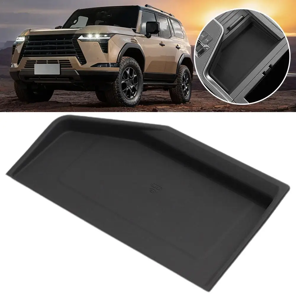 For Lexus GX550 Center Console Wireless Charger Silicone Protection Pad GX 550 Interior Upgrade Accessories Modification wireless charging pad