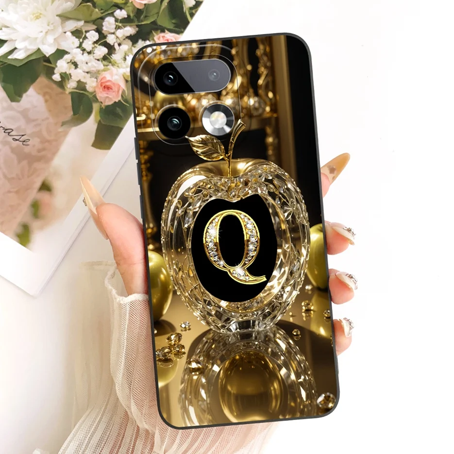 Stylish Soft Silicone Couple Letters Case